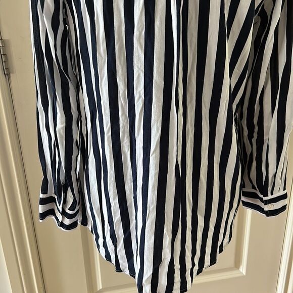 Rails large collette navy and white striped sailor blouse - Picture 9 of 13